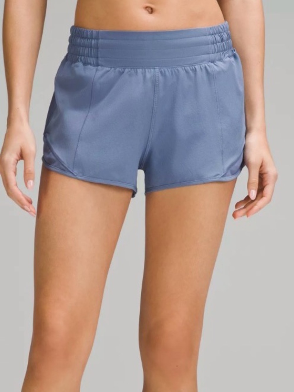 lululemon athletica Blue Athletic Running Shorts